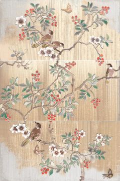 Вставка Гранада D панно из 3-х плиток